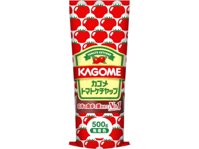 カゴメトマトケチャップチューブ入り500g※軽（ご注文単位10個）【直送品】