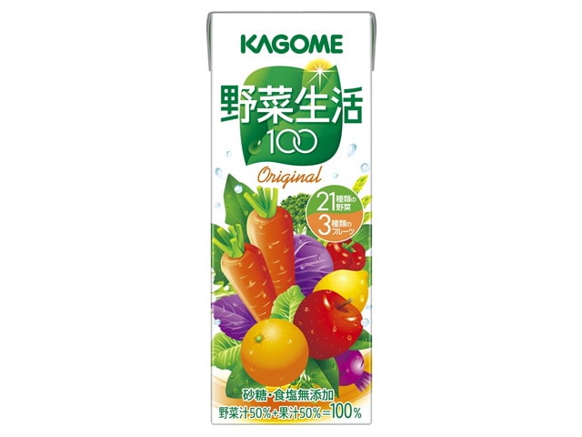 カゴメ野菜生活100オリジナルボール売200ml※軽（ご注文単位2個）【直送品】