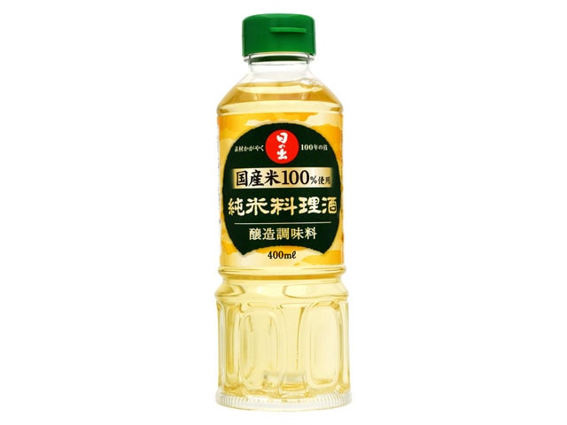 日の出国産米使用純米料理酒400ml※軽（ご注文単位10個）【直送品】