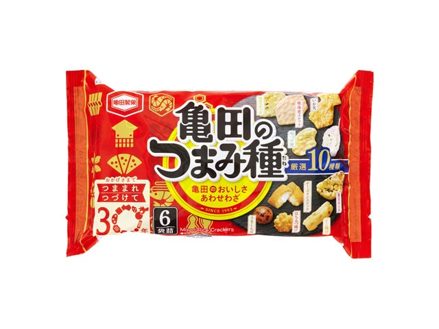 亀田製菓亀田のつまみ種120g※軽（ご注文単位12個）【直送品】