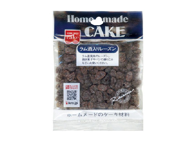 共立食品ハンドメイドラム酒入りレーズン70g※軽（ご注文単位5個）【直送品】