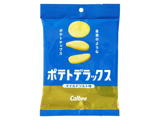 カルビーポテトデラックスマイルドソルト味50g※軽（ご注文単位12個）【直送品】