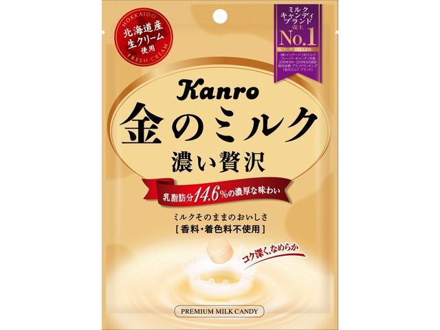 カンロ金のミルクキャンディ80g※軽（ご注文単位6個）【直送品】