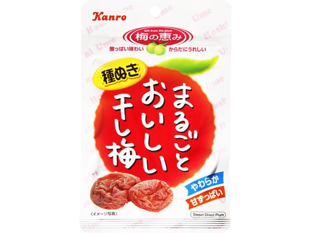 カンロまるごとおいしい干し梅19g※軽（ご注文単位6個）【直送品】