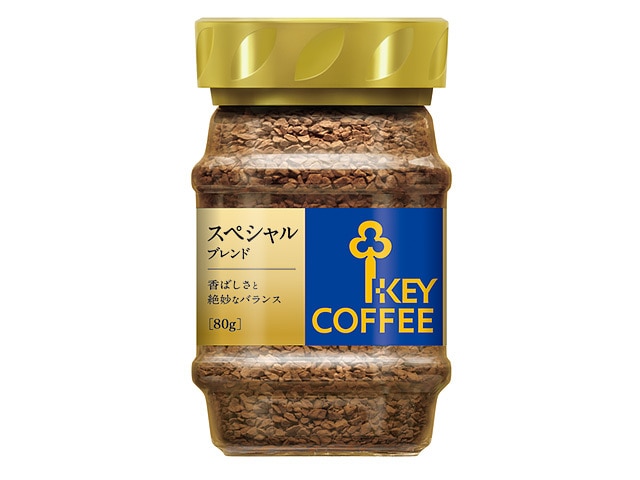 KEYインスタントコーヒースペシャルブレンド瓶80g※軽（ご注文単位12個）【直送品】