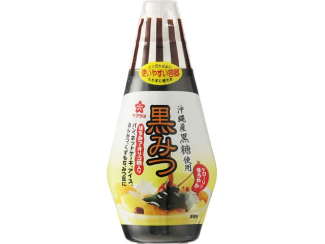 サクラ印黒みつ200g※軽（ご注文単位12個）【直送品】