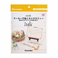 呉竹 ZIG　マーカーで書くカリグラフィー イタリック体　テキスト ECF2-2 1冊（ご注文単位10冊）【直送品】