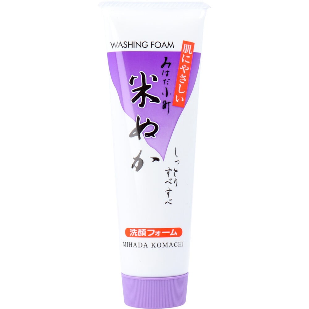 黒ばら本舗　みはだ小町 米ぬか洗顔フォーム 120g　1個（ご注文単位1個）【直送品】