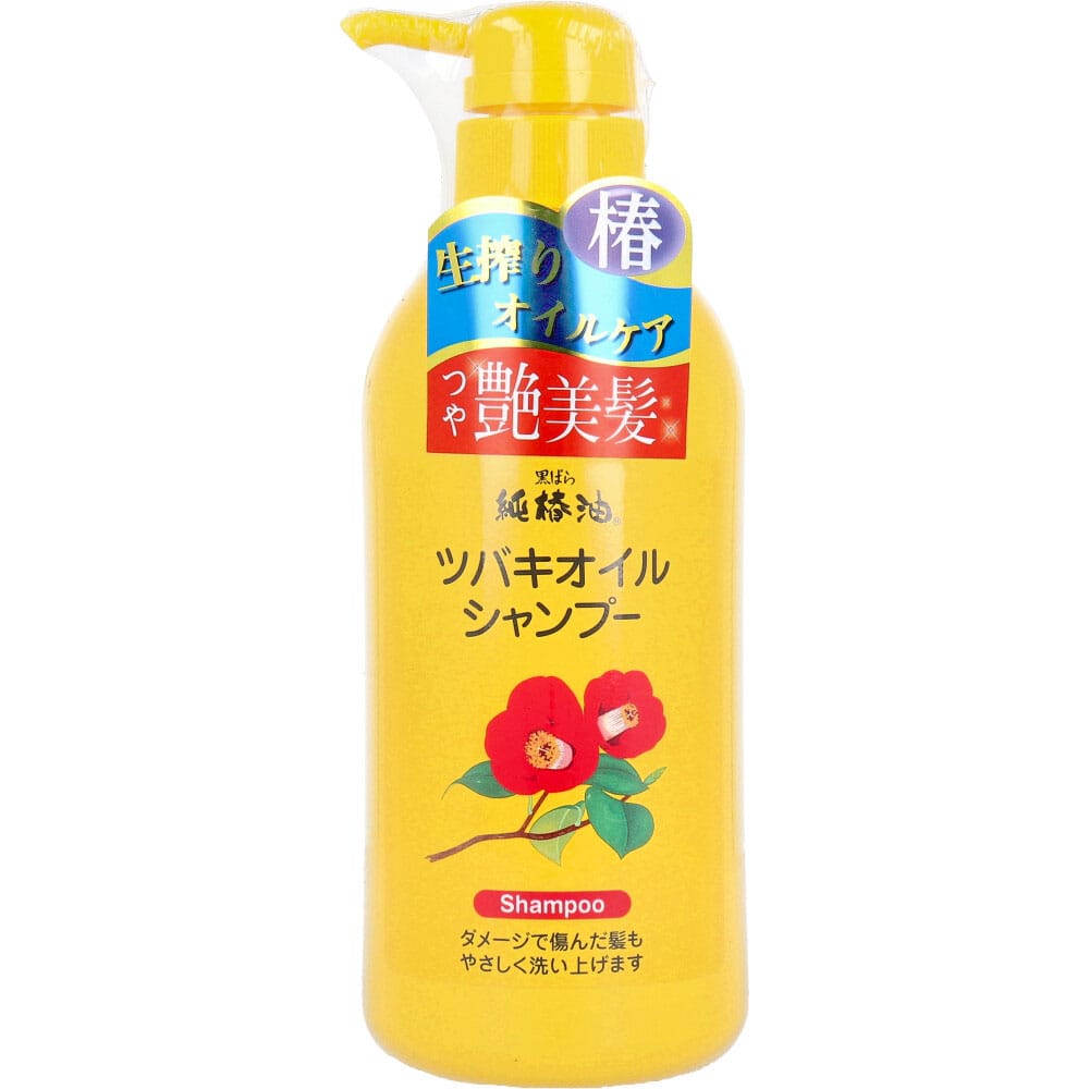 黒ばら本舗　ツバキオイル シャンプー 500mL　1個（ご注文単位1個）【直送品】