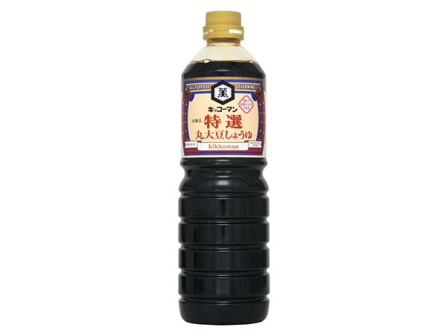 キッコーマン特選丸大豆醤油パック1L※軽（ご注文単位6個）【直送品】