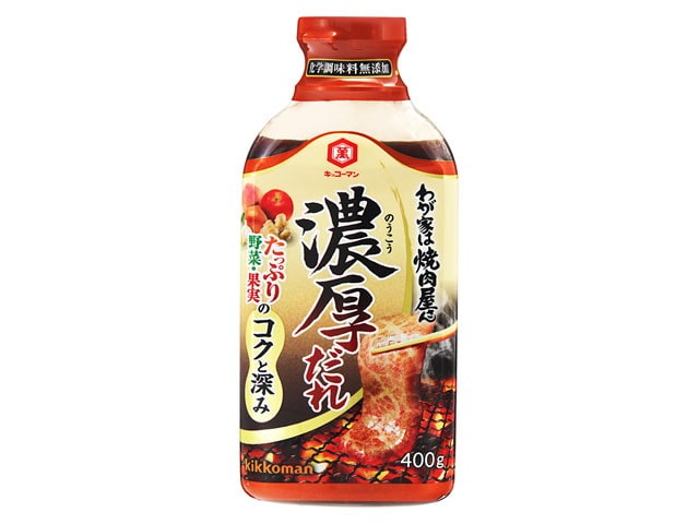 キッコーマンわが家は焼肉屋さん濃厚だれ400g※軽（ご注文単位12個）【直送品】