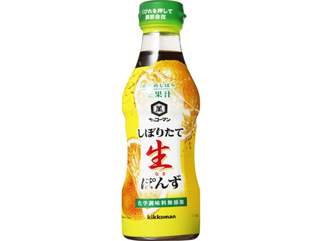 キッコーマンしぼりたて生ぽんず360ml※軽（ご注文単位12個）【直送品】