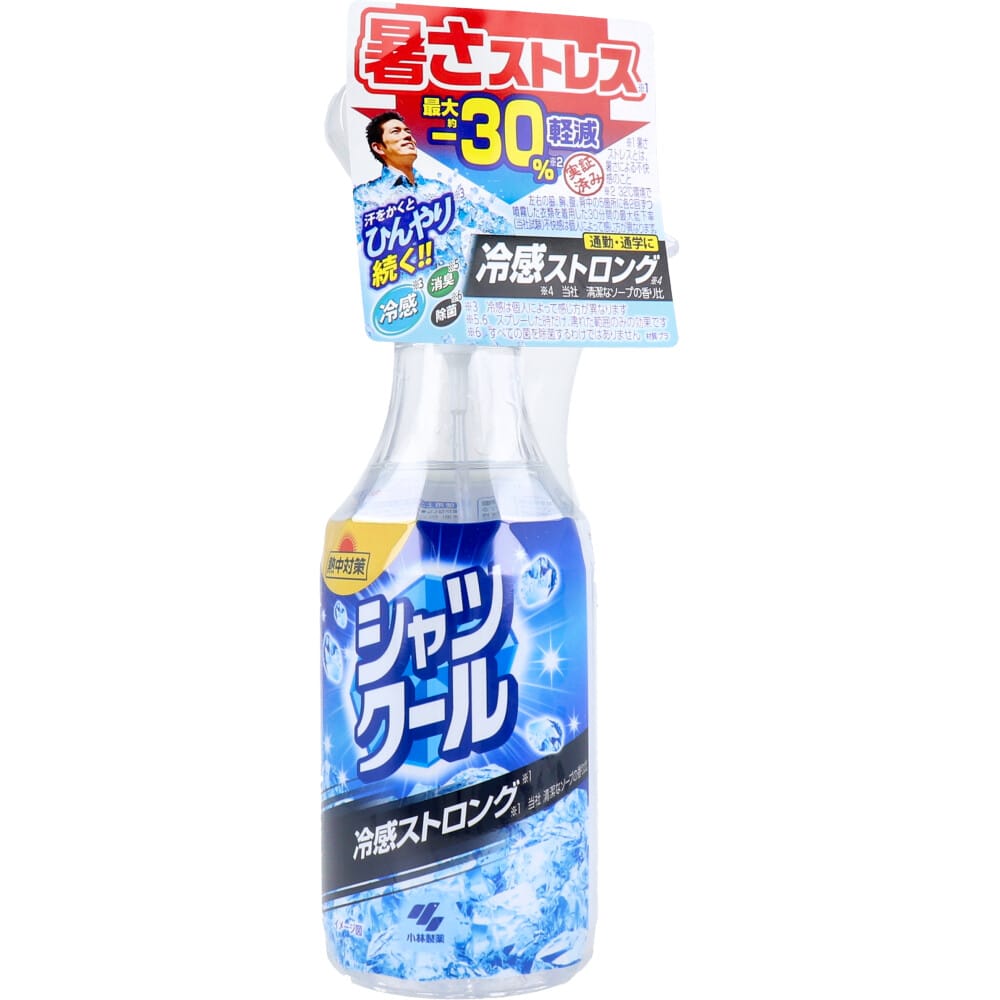 小林製薬　熱中対策 シャツクール 冷感ストロング 大容量 280mL　1個（ご注文単位1個）【直送品】