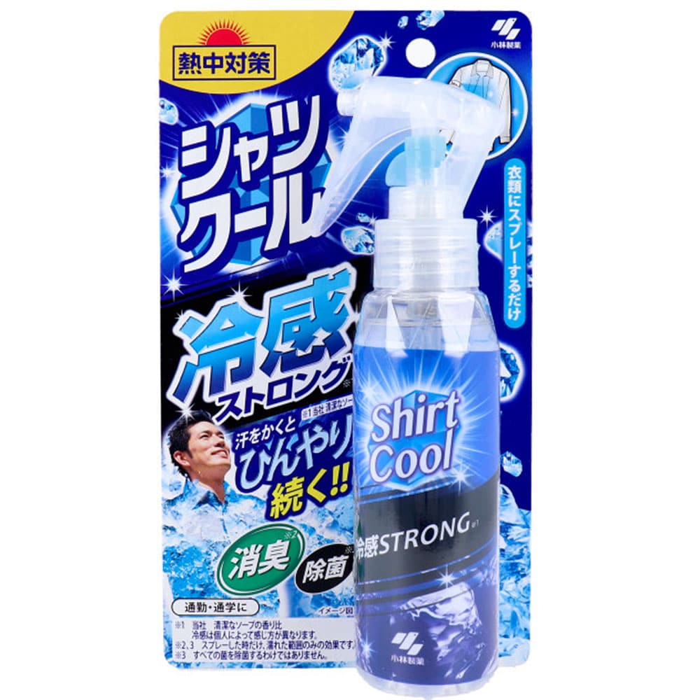 小林製薬　熱中対策 シャツクール 冷感ストロング 100mL　1個（ご注文単位1個）【直送品】