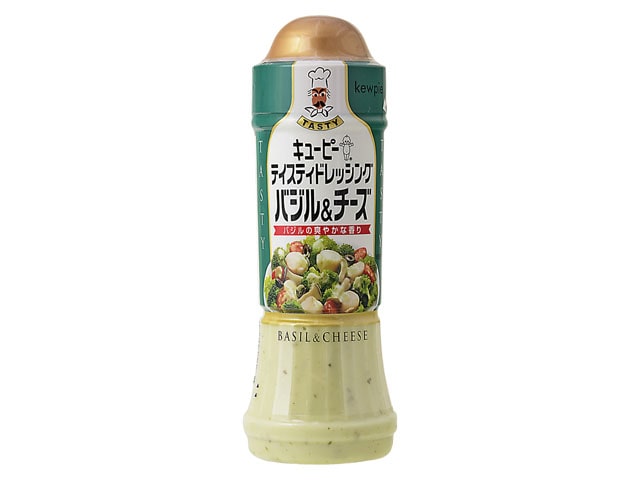 キューピーテイスティドレッシングバジル＆チーズ210ml※軽（ご注文単位12個）【直送品】