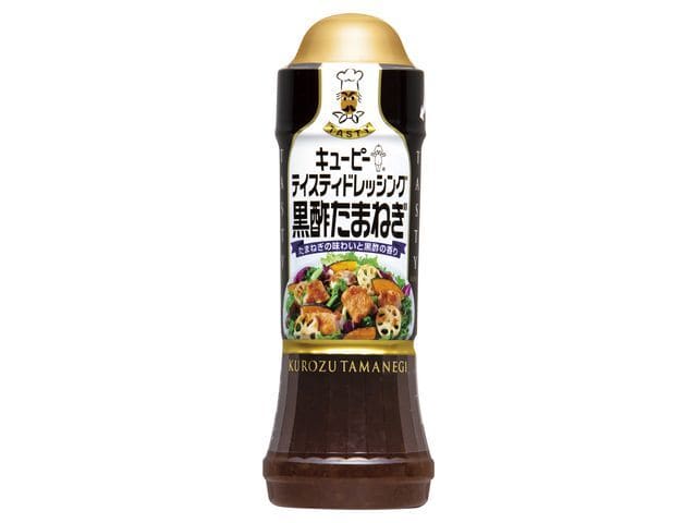 キューピーティスティドレッシング黒酢たまねぎ210ml※軽（ご注文単位12個）【直送品】