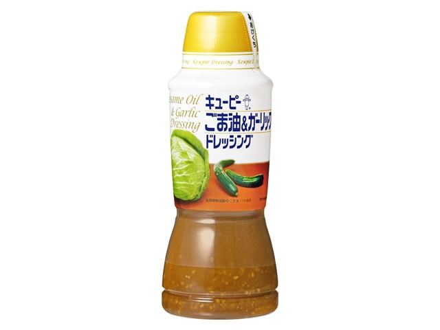 キューピーごま油＆ガーリックドレッシング380ml※軽（ご注文単位6個）【直送品】