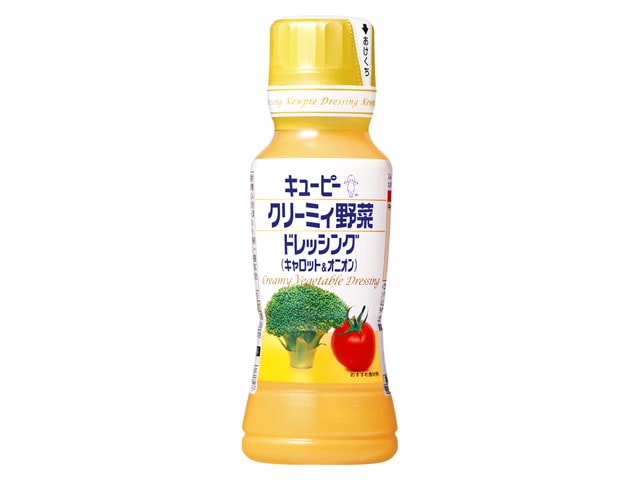 キューピークリーミィ野菜ドレッシングキャロット＆オニオン※軽（ご注文単位12個）【直送品】