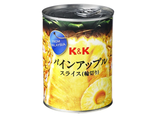 K＆Kマラヤパインスライスラベル560g※軽（ご注文単位24個）【直送品】