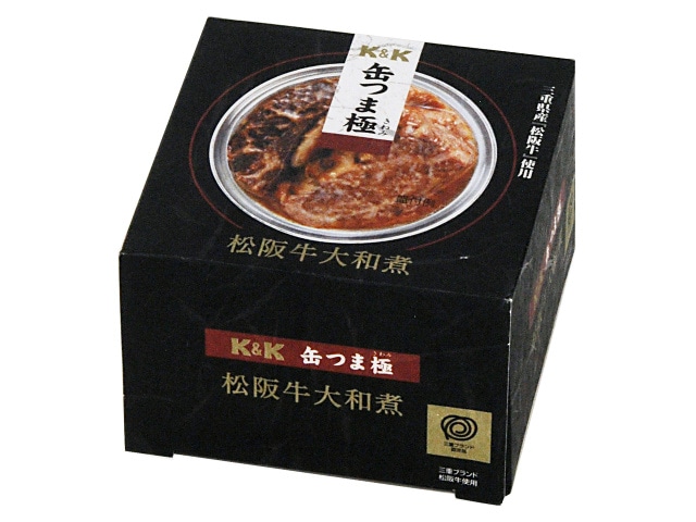 K＆K缶つま極松阪牛大和煮160g※軽（ご注文単位1個）【直送品】