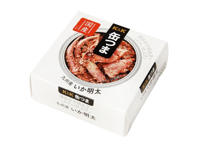 K＆K缶つま九州産いか明太P4号缶※軽（ご注文単位6個）【直送品】