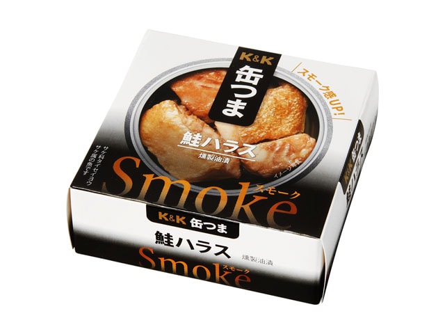 K＆K缶つまSmoke鮭ハラス50g※軽（ご注文単位6個）【直送品】