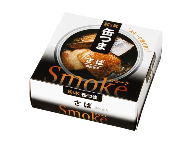 K＆K缶つまSmokeさば50g※軽（ご注文単位6個）【直送品】