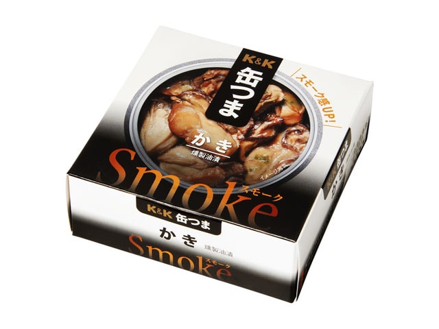 K＆K缶つまSmokeかき50g※軽（ご注文単位6個）【直送品】