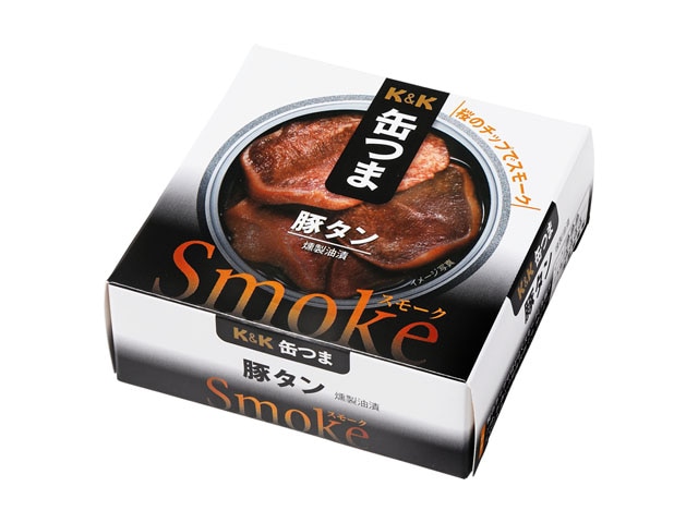 K＆K缶つまSmoke豚タン50g※軽（ご注文単位6個）【直送品】