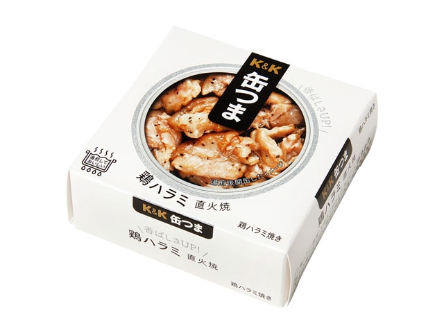 K＆K缶つま鶏ハラミ直火焼50g※軽（ご注文単位6個）【直送品】