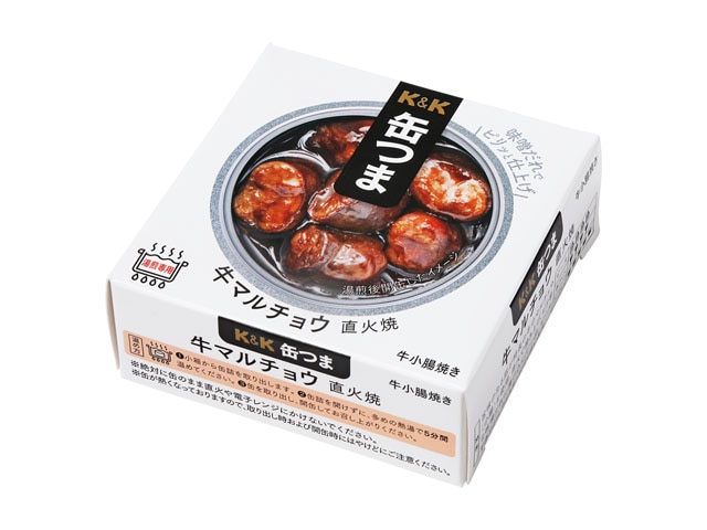 K＆K缶つま牛マルチョウ直火焼50g※軽（ご注文単位6個）【直送品】