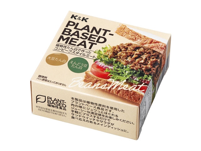 K＆Kプラントベースミートコンビーフスタイル80g※軽（ご注文単位12個）【直送品】