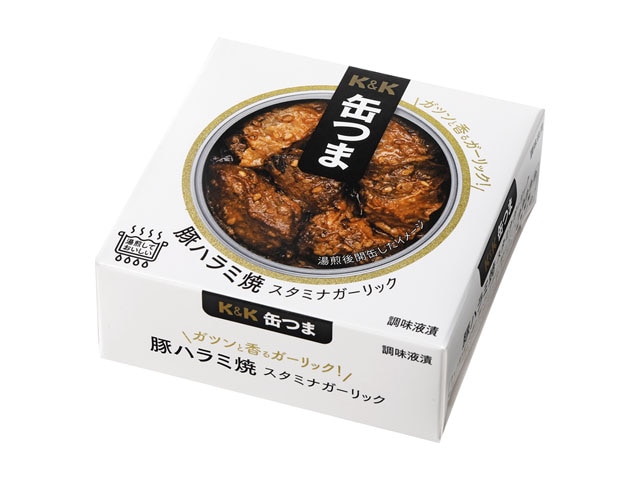 K＆K缶つま豚ハラミ焼スタミナガーリック50g※軽（ご注文単位12個）【直送品】