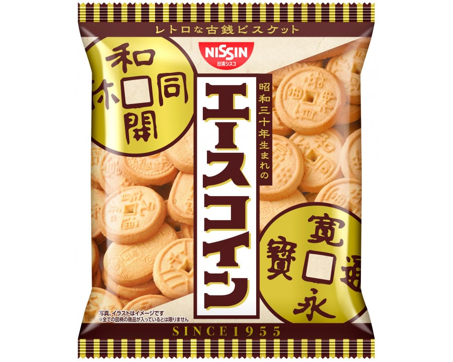 日清シスコエースコイン80g※軽（ご注文単位10個）【直送品】