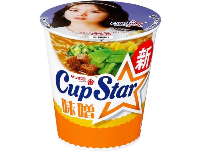 サッポロ一番カップスター味噌カップ78g※軽（ご注文単位12個）【直送品】