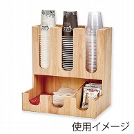 BMターゲット カフェグッズ　ウッドコリー 5口 Cuffy-W954 1台（ご注文単位1台）【直送品】