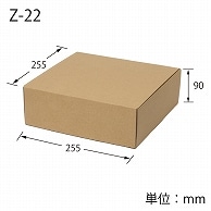 HEIKO 箱 ナチュラルボックス Z-22 プレート皿6枚用 10枚