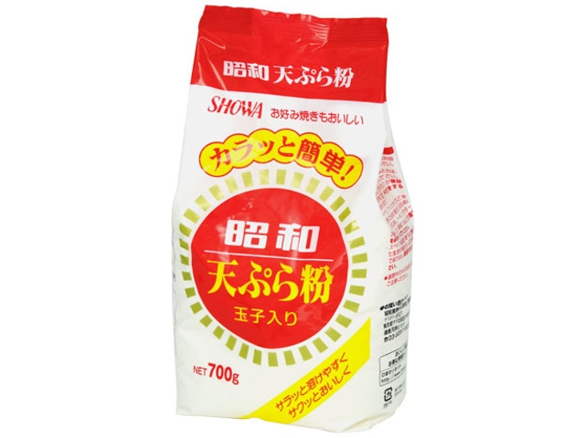 昭和産業天ぷら粉ガゼットタイプ700g※軽（ご注文単位20個）【直送品】