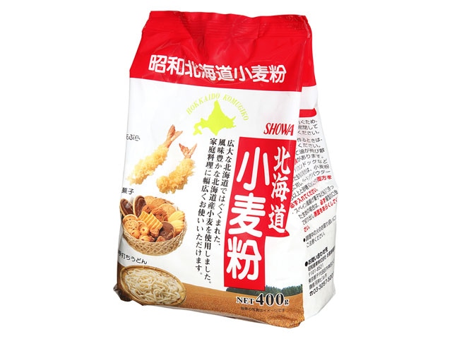 昭和産業北海道小麦粉400g※軽（ご注文単位20個）【直送品】