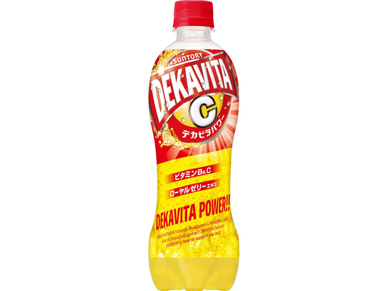 サントリーデカビタパワーペット500ml※軽（ご注文単位24個）【直送品】