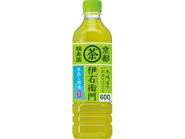 サントリー緑茶伊右衛門手売用ペット600ml※軽（ご注文単位24個）【直送品】