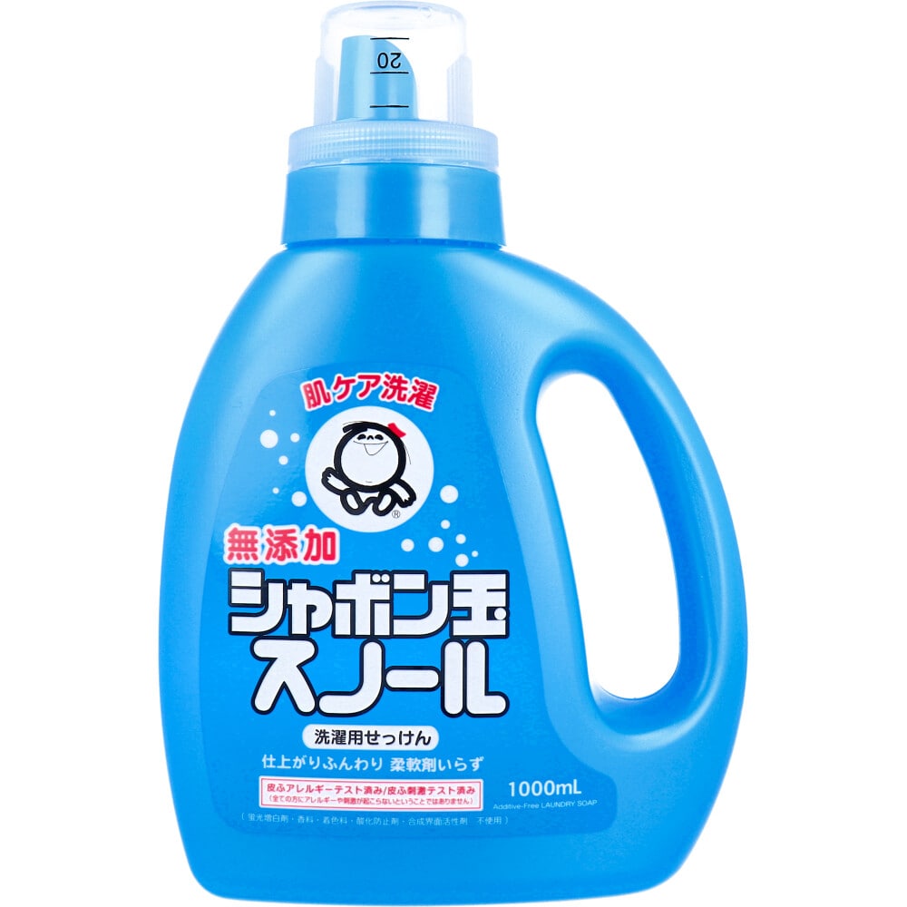 シャボン玉石けん　無添加シャボン玉スノール 液体 本体 1000mL　1個（ご注文単位1個）【直送品】