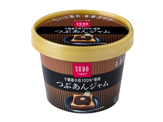 スドーちょっと贅沢毎朝カップつぶあんジャム120g※軽（ご注文単位12個）【直送品】