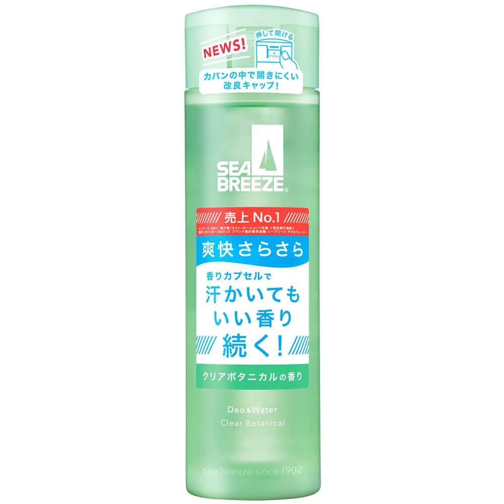 ファイントゥデイ　シーブリーズ デオ＆ウォーター C クリアボタニカルの香り 160mL　1個（ご注文単位1個）【直送品】