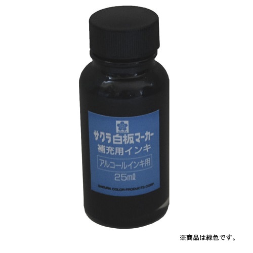 HWBK#29 ﾐﾄﾞﾘ 白板マーカー補充インキ25ml　緑 1個 (ご注文単位1個)【直送品】