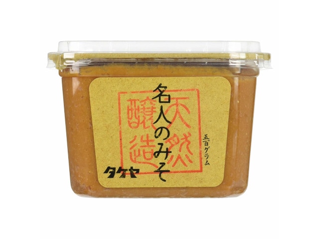 タケヤ味噌名人のみそカップ500g※軽（ご注文単位6個）【直送品】