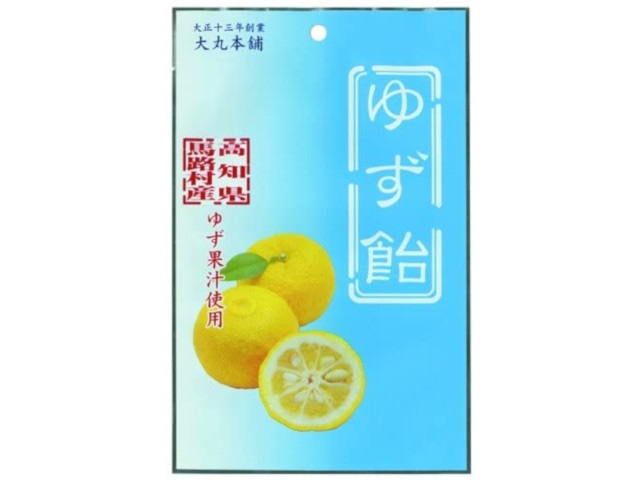 大丸本舗ゆず飴80g※軽（ご注文単位10個）【直送品】