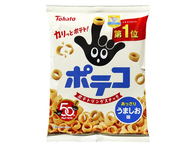 東ハトポテコうましお味70g※軽（ご注文単位12個）【直送品】