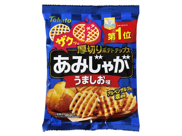 東ハトあみじゃがうましお味58g※軽（ご注文単位12個）【直送品】