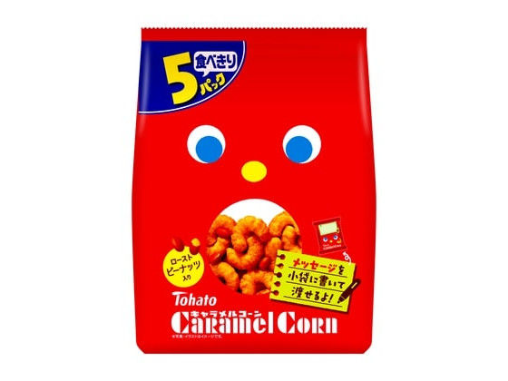 東ハトキャラメルコーン5P95g※軽（ご注文単位12個）【直送品】